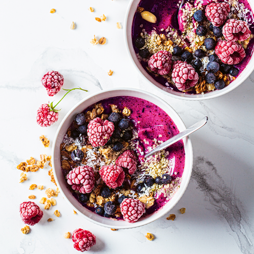 Acai-Bowl zum Frühstück