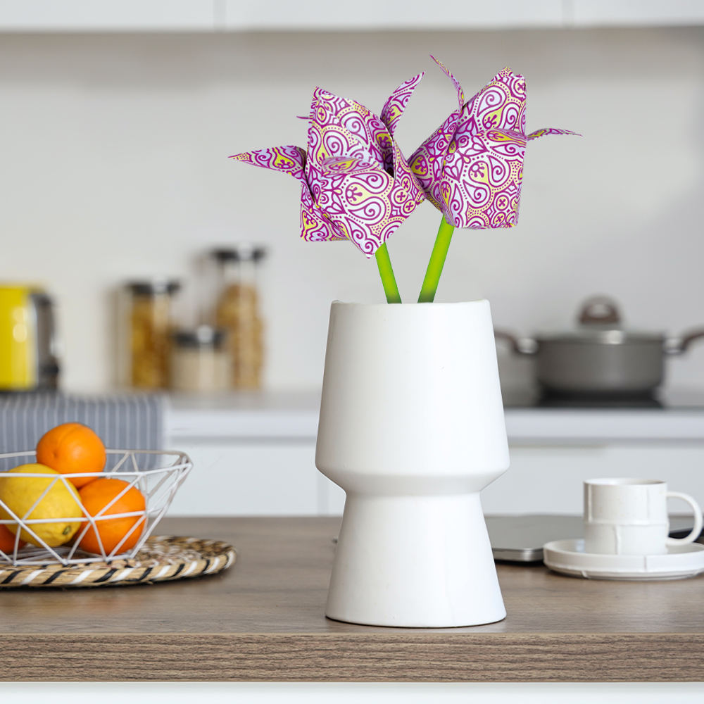Origami Tulpe zum Muttertag