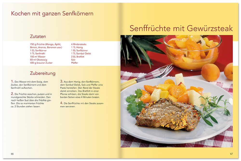 Mit Senf aromatisch kochen