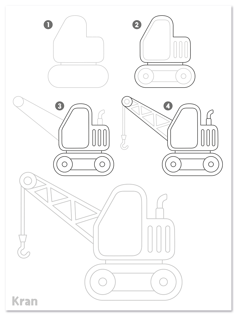 Fahrzeuge zeichnen lernen