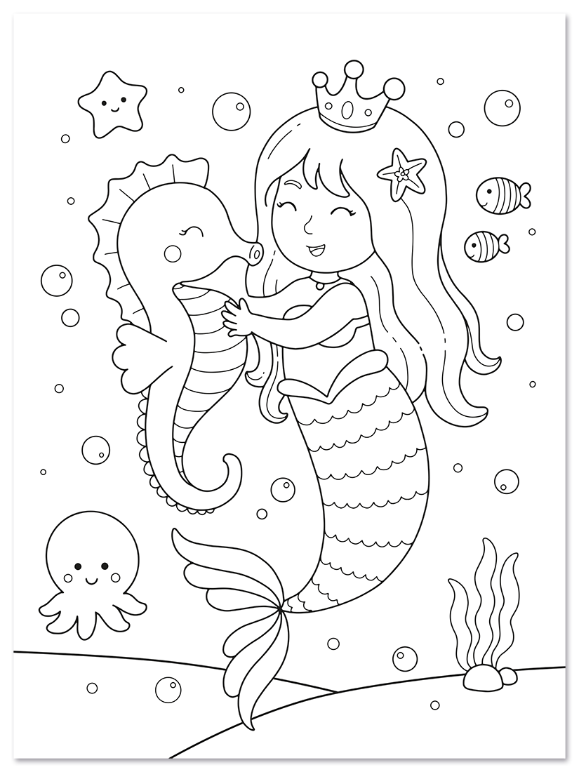 Seepferdchen und seine Freunde