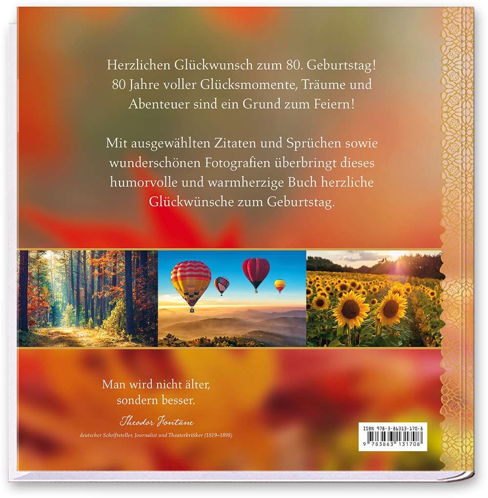 Herzlichen Glückwunsch ... 80 Jahre