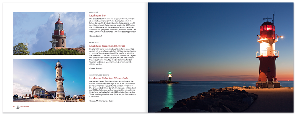 Leuchttürme und Molenfeuer