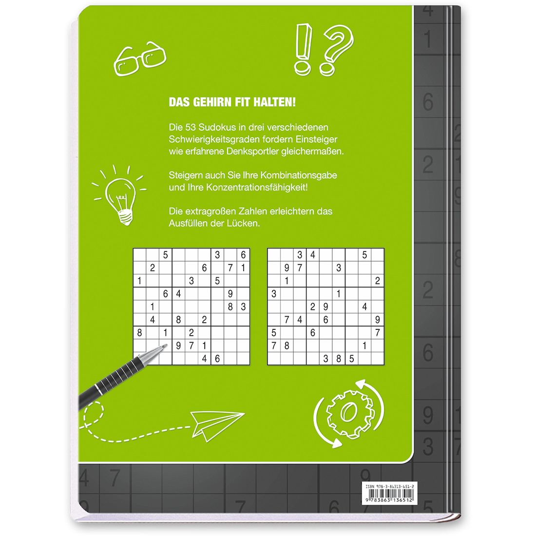 Sudoku 1 – Großdruck