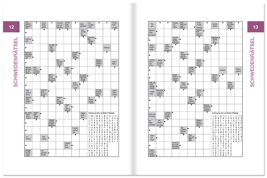 Schweden-Rätsel 3 – Großdruck