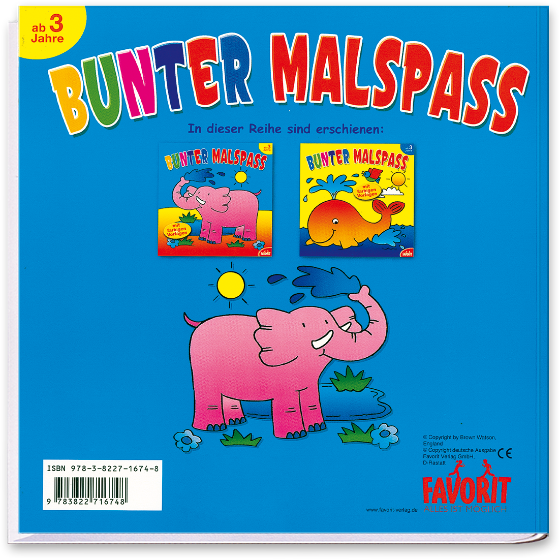 Bunter Malspaß – Elefant