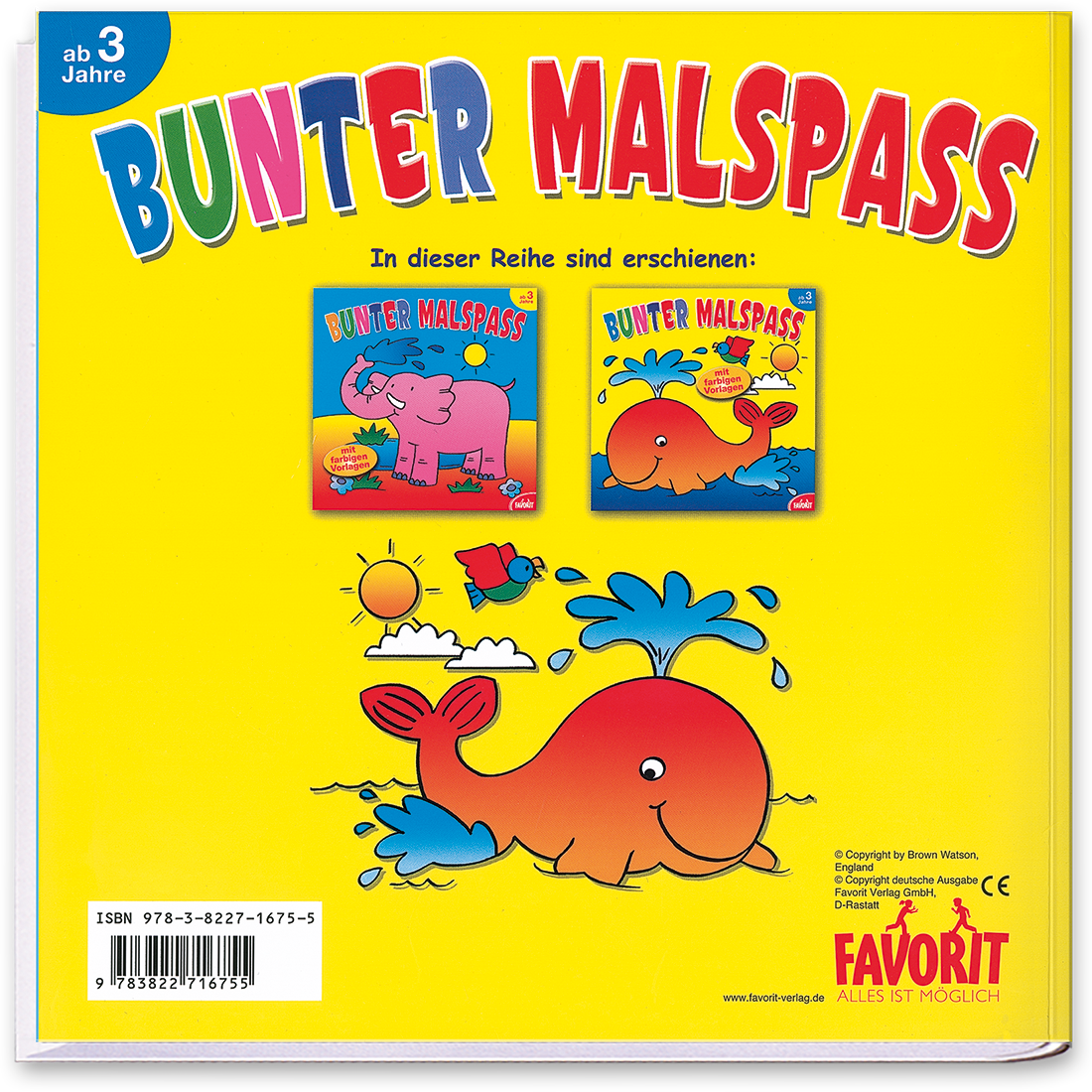 Bunter Malspaß – Wal