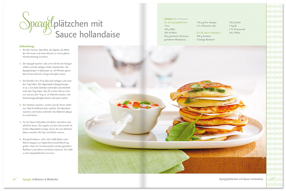 Spargel, Erdbeeren & Rhababer