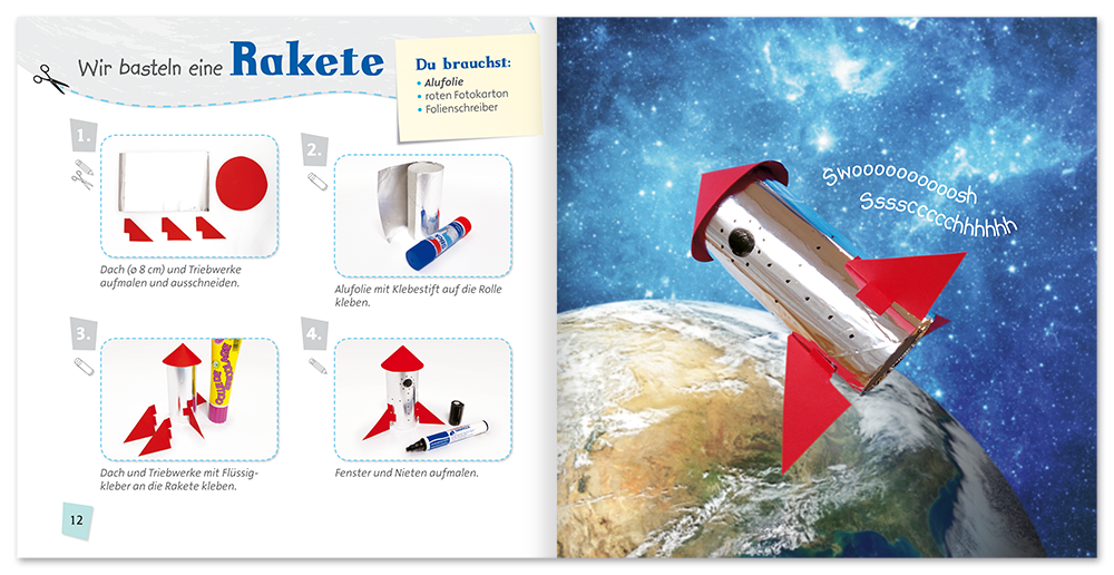 Mit Klorollen basteln