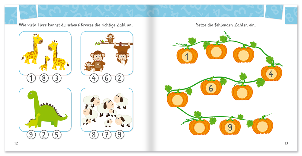 Zählen von 1 bis 10