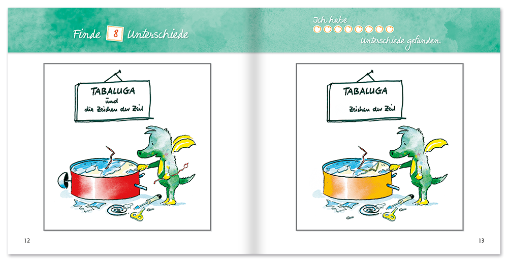 Suchbilder mit Tabaluga