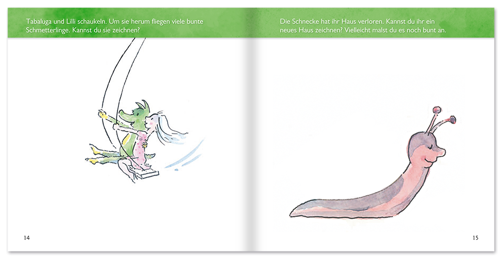 Malspaß mit Tabaluga