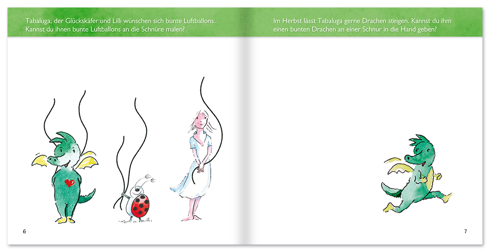 Malspaß mit Tabaluga