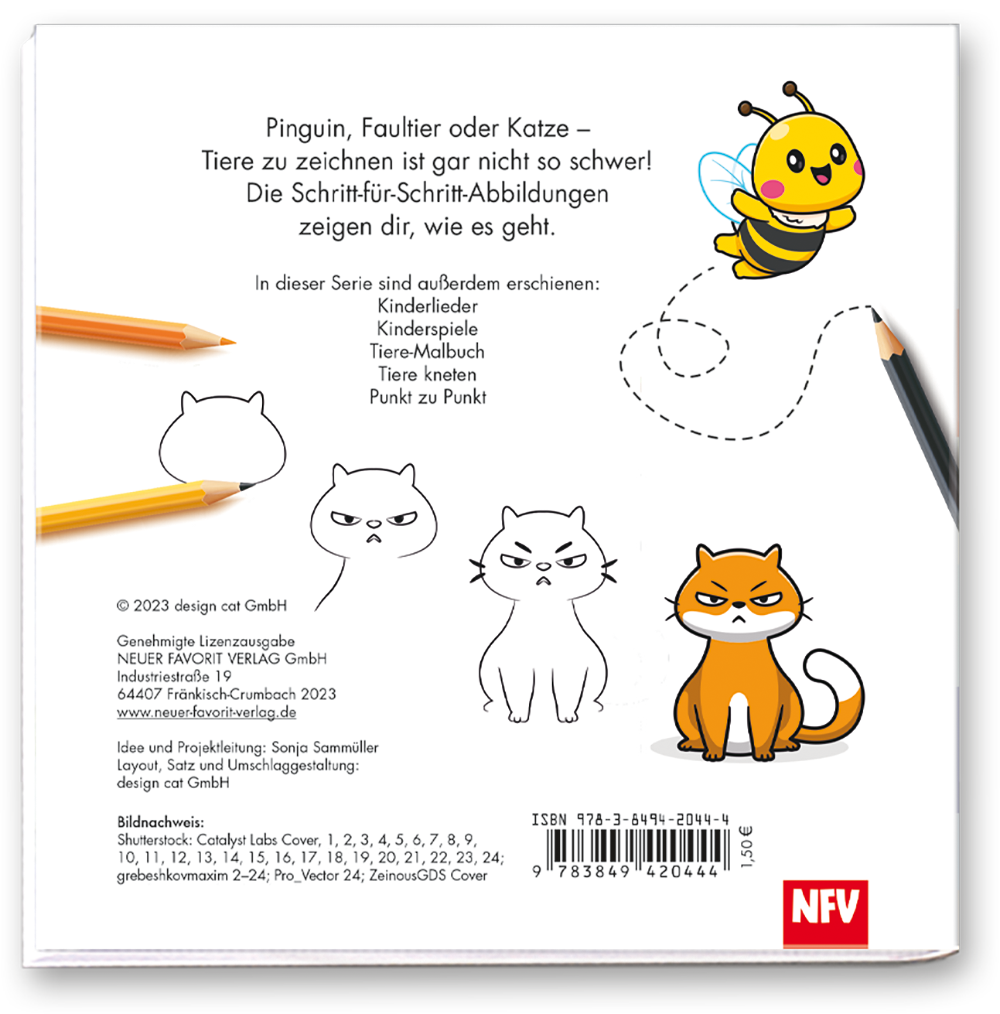 Tiere zeichnen lernen – Schritt für Schritt
