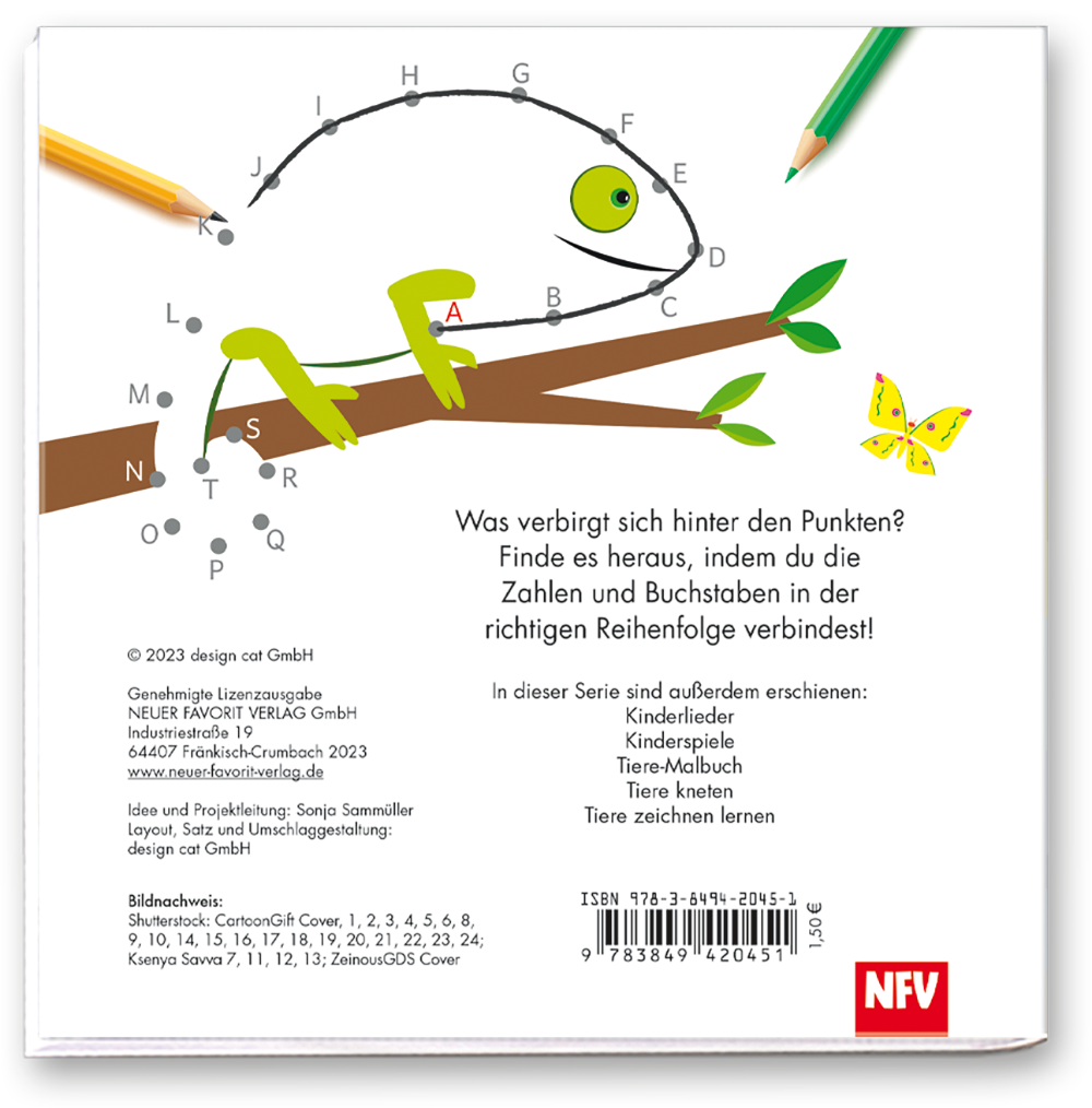 Punkt zu Punkt Malbuch