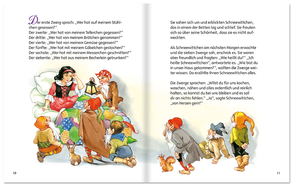 Schneewittchen und die 7 Zwerge