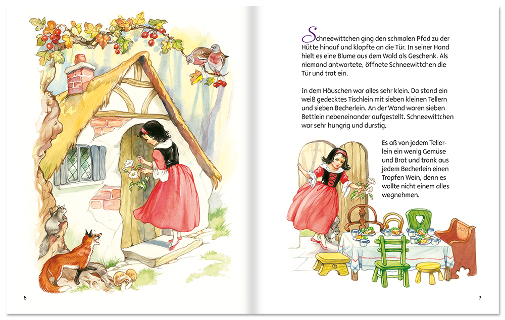 Schneewittchen und die 7 Zwerge
