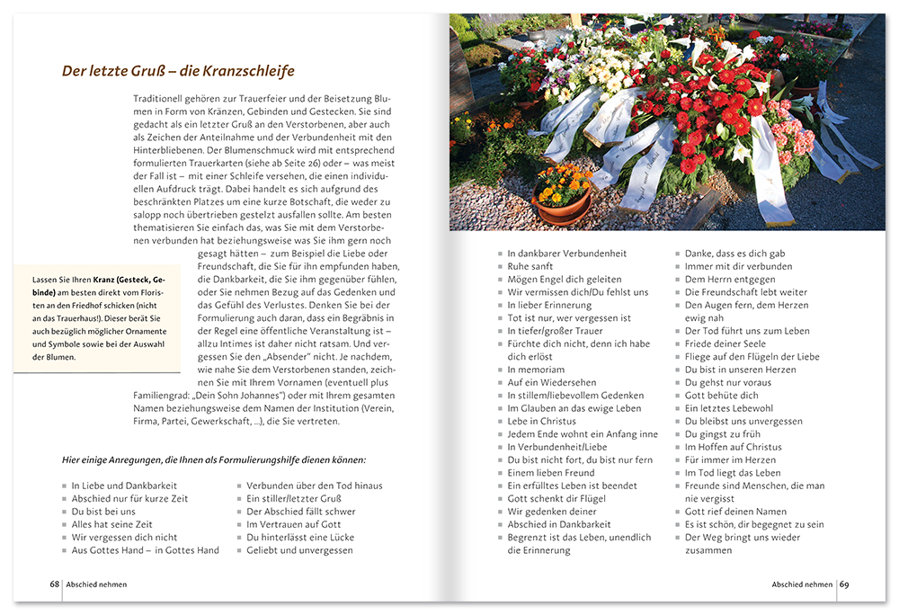 Worte der Anteilnahme