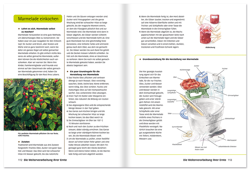 Selbstversorgung aus Haus und Garten