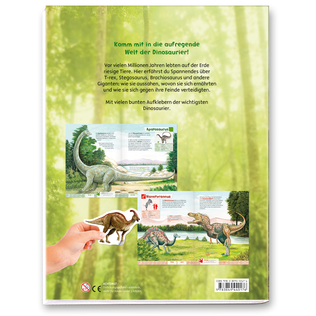 Mein Dinosaurier-Stickerbuch