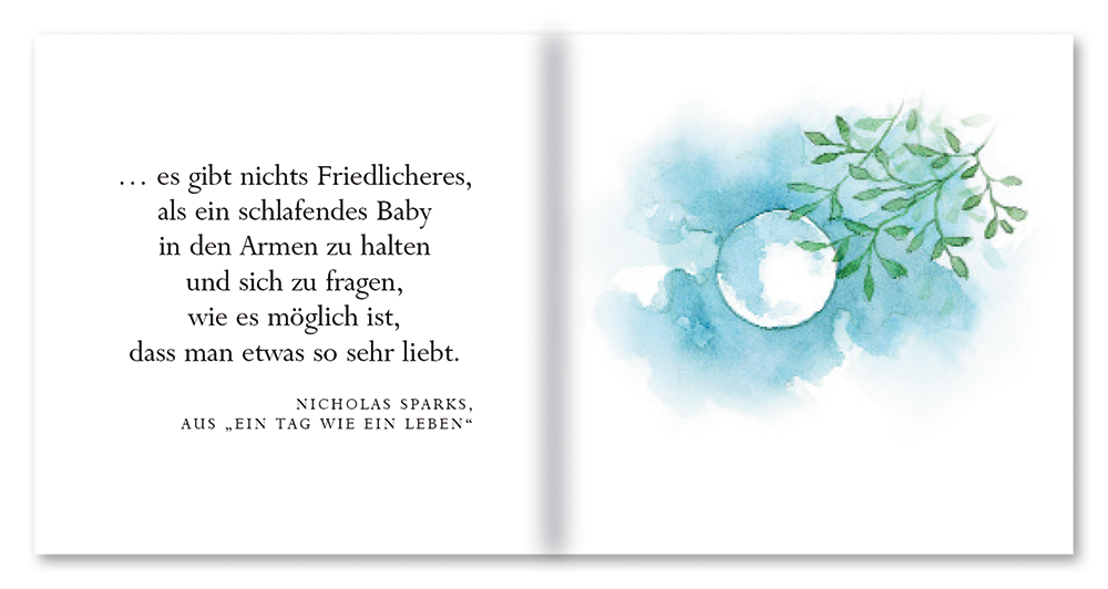 Kleine Weisheiten zur Geburt - Geschenkbuch