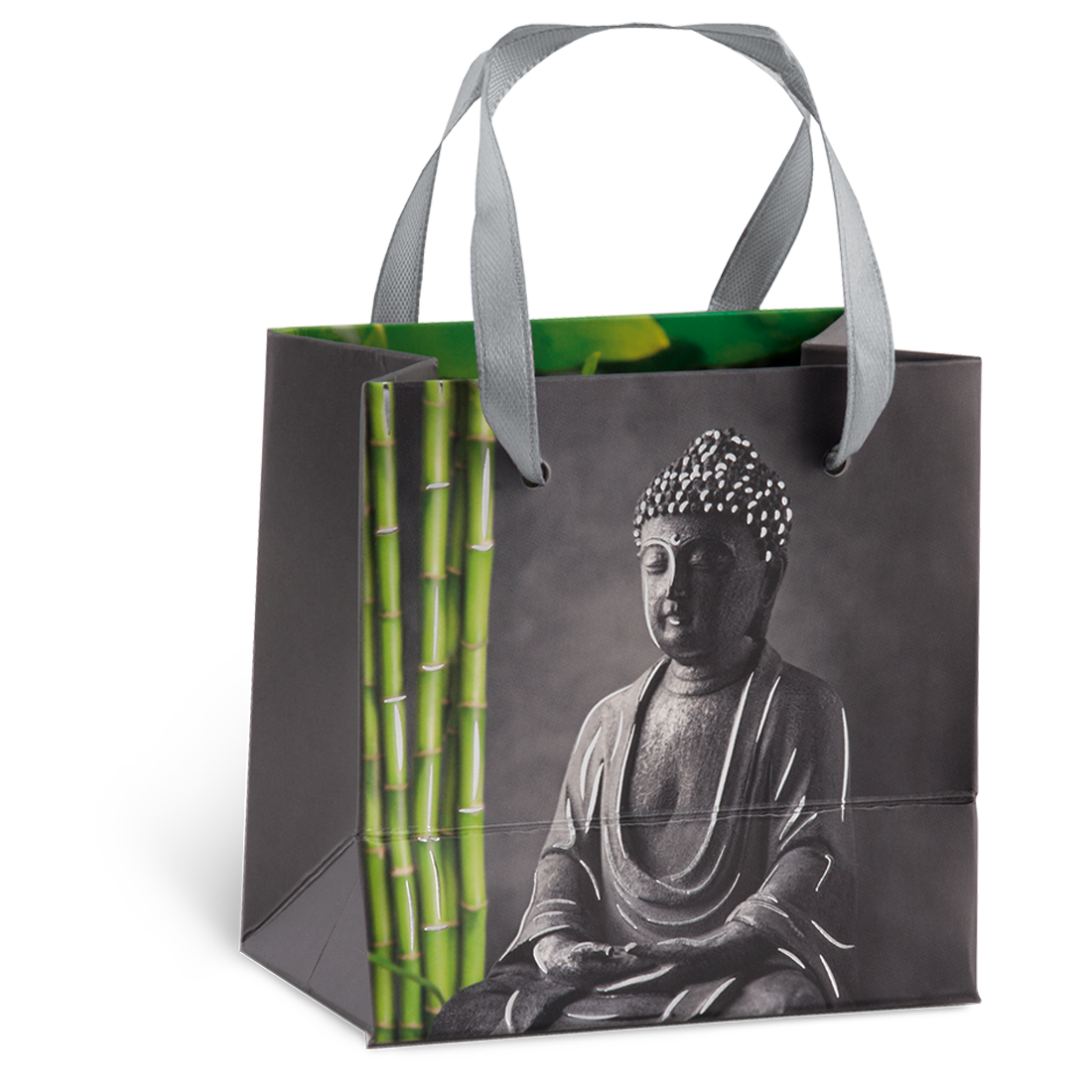 Mini-Geschenktasche – Motiv Buddha