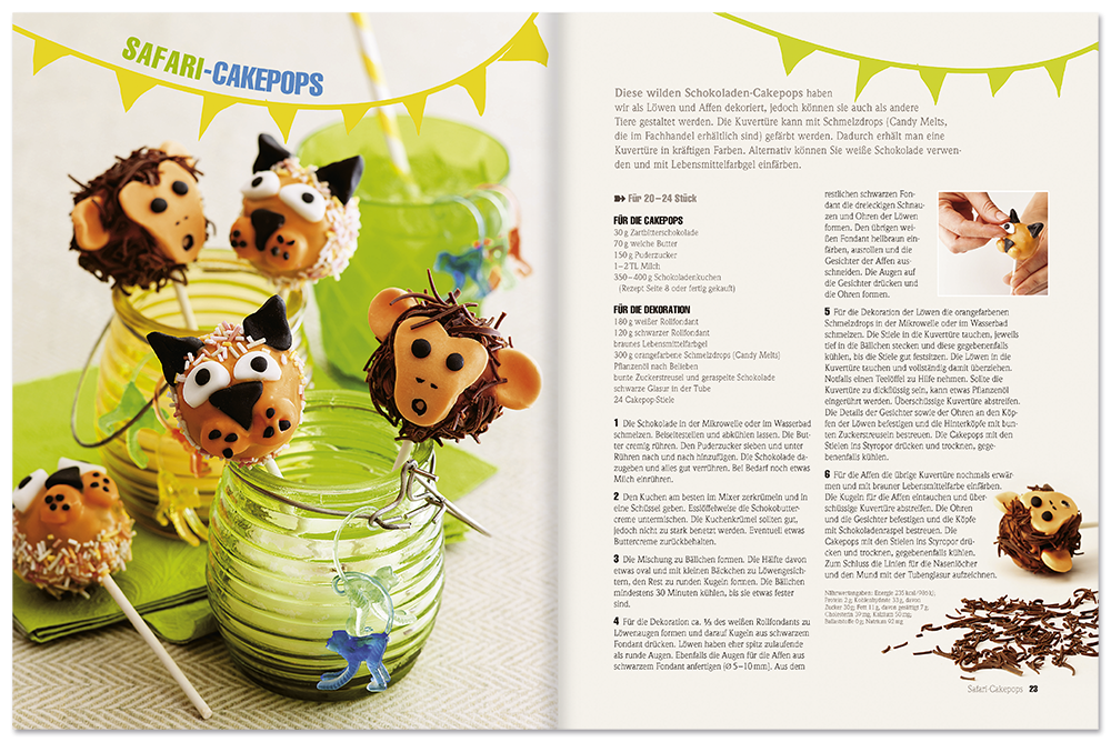 Spaßgebäck für Kinder