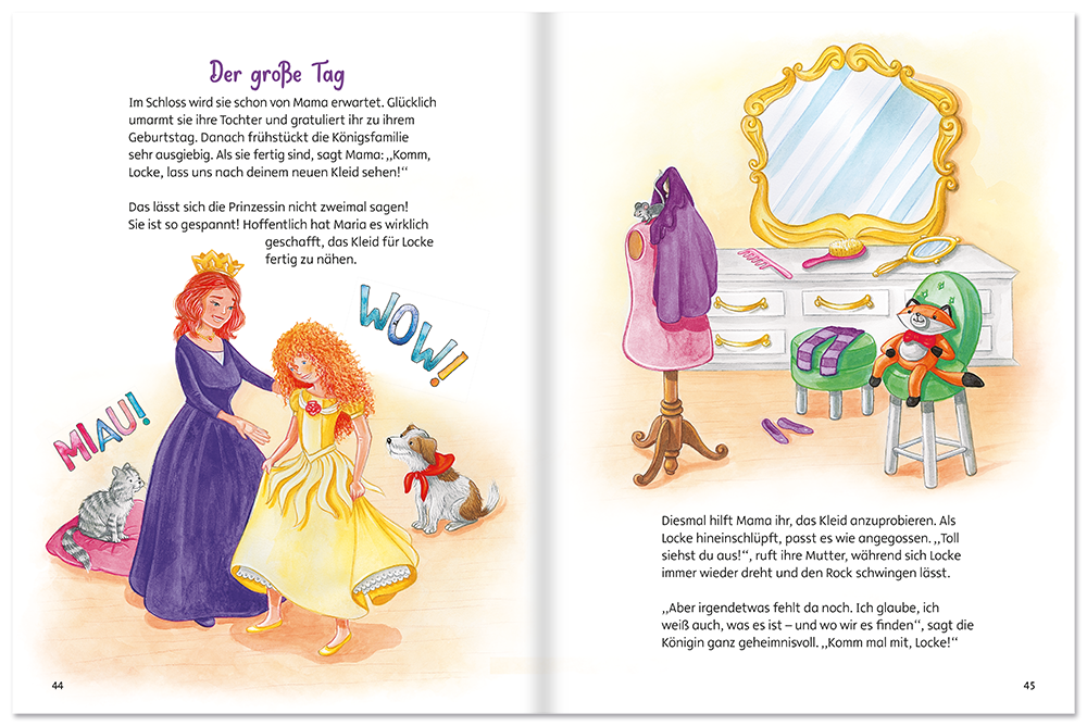 Prinzessin Locke hat Geburtstag