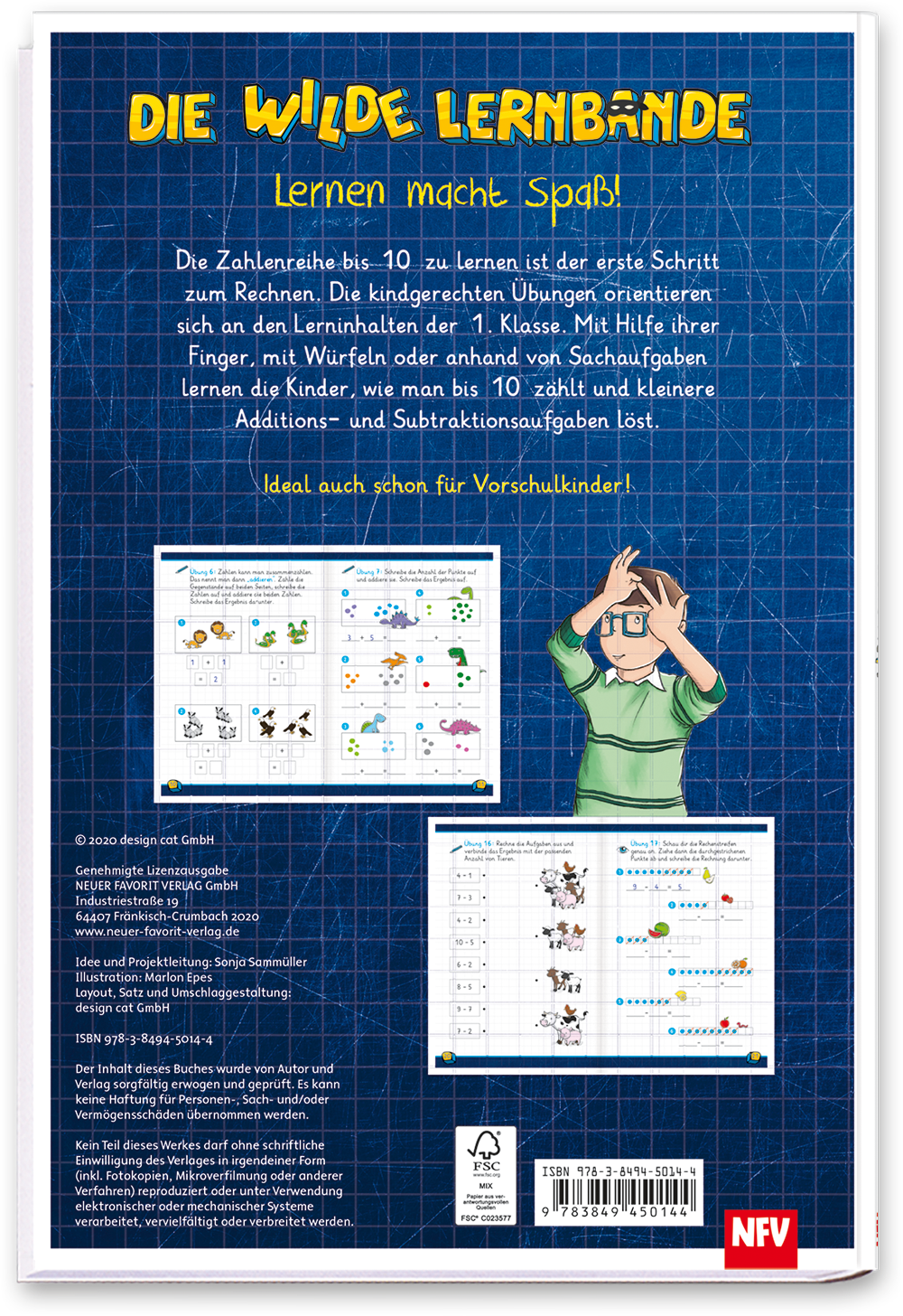 Rechnen von 1 bis 10