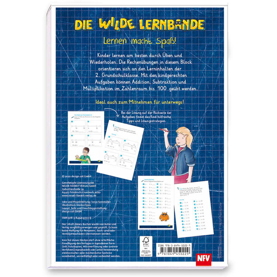 Rechnen üben von 1 bis 100