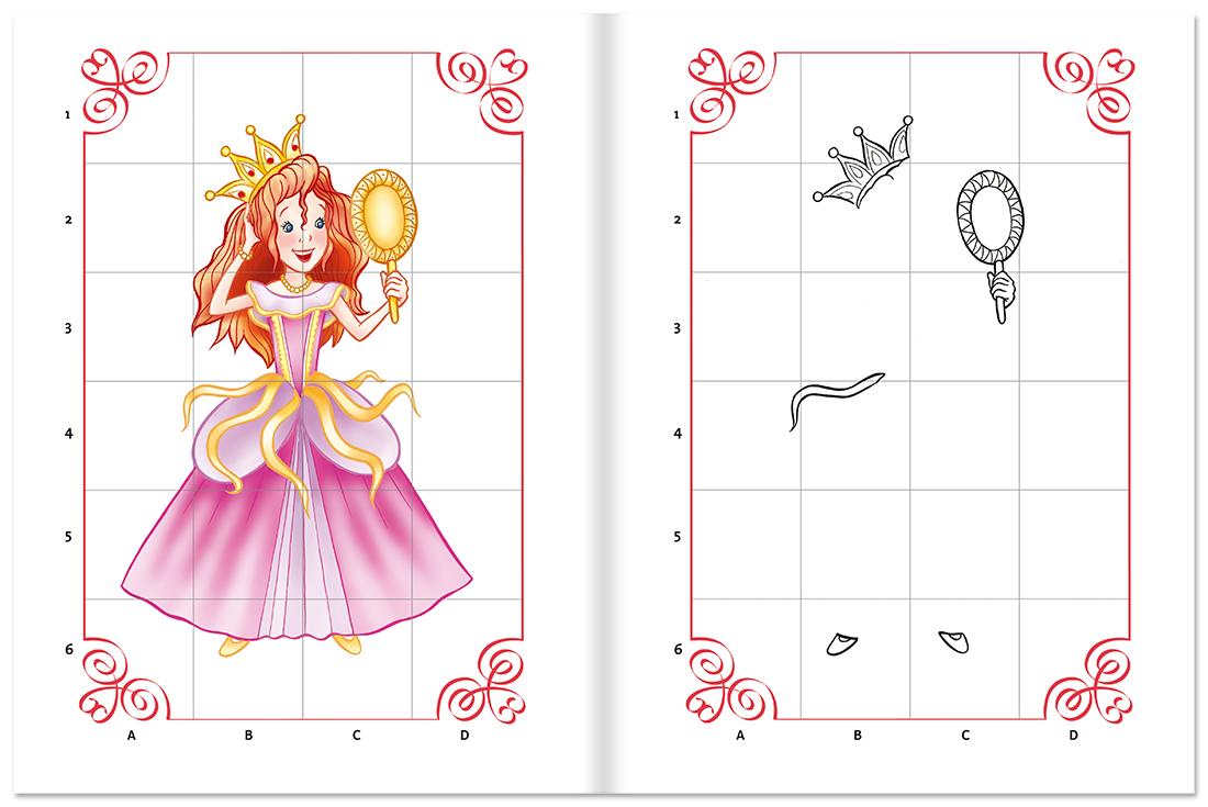 Die kleine Prinzessin – Mein Malbuch