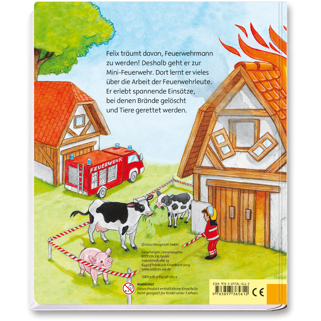 Der kleine Feuerwehrmann – Puzzlebuch