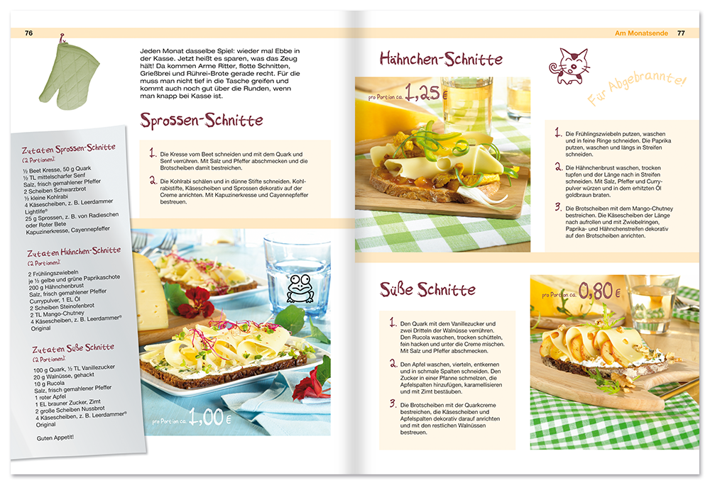 Studenten Kochbuch! – Geschenkbox mit Schürze