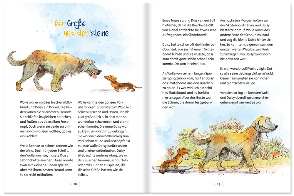 Tier-Geschichten zur guten Nacht