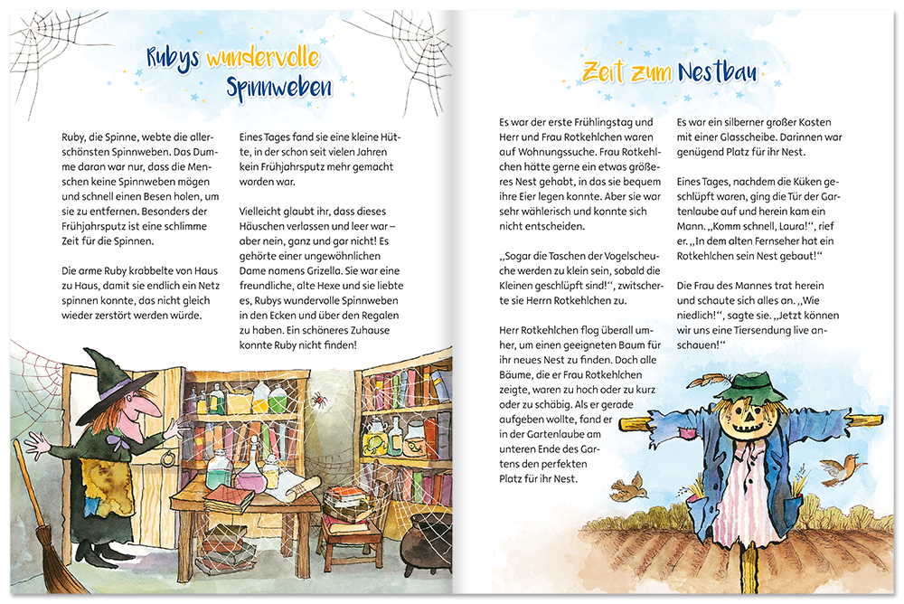 Tier-Geschichten zur guten Nacht