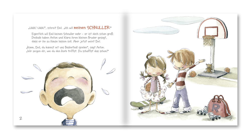 Ich will keinen Schnuller mehr