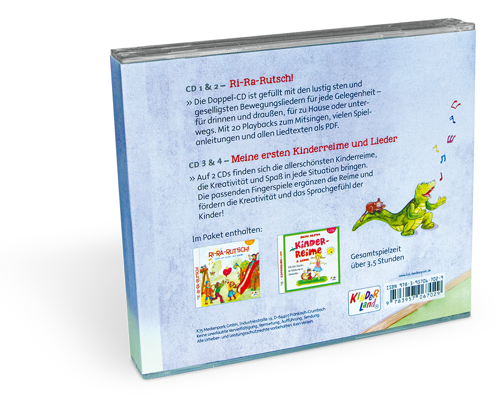Über 130 Lieder und Kinderreime