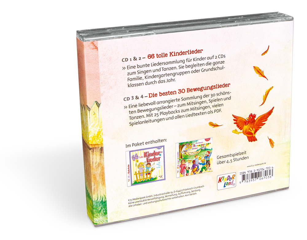 Über 90 tolle Kinderlieder