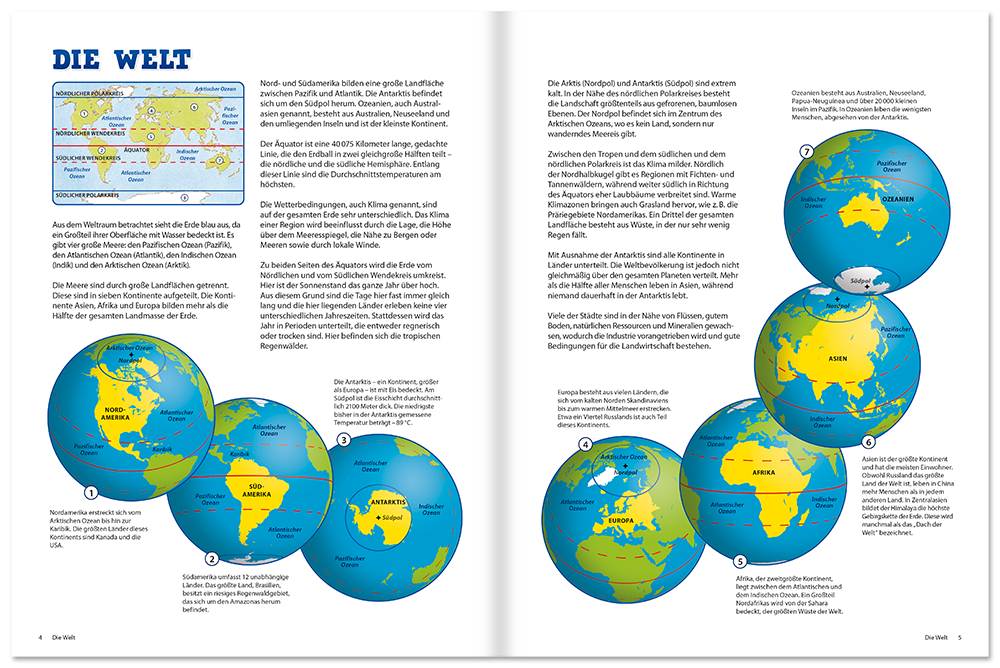 Weltatlas für Kinder
