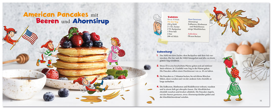 Aus dem Land der Wichtel – Pfannkuchen und Waffeln
