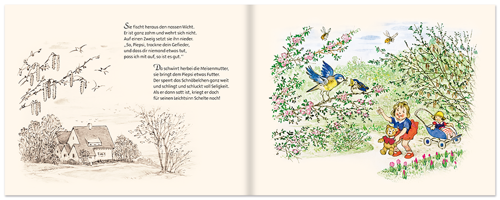 Piepsi die kleine Meise