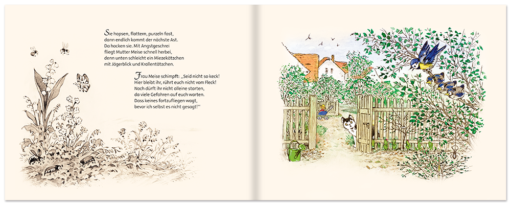 Piepsi die kleine Meise