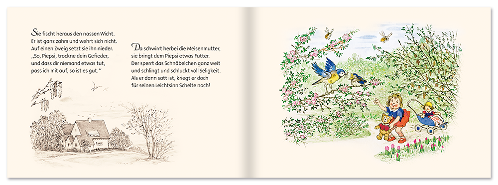 Piepsi die kleine Meise