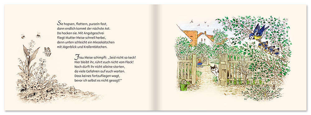 Piepsi die kleine Meise