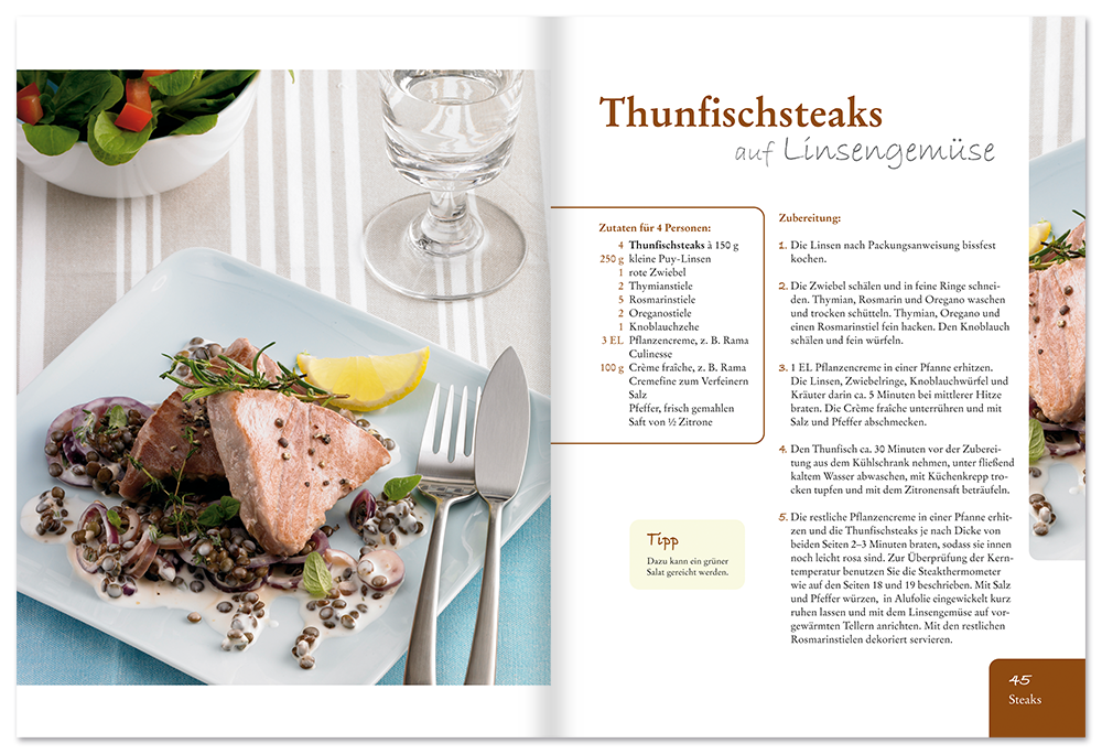 Saftige Steaks & knusprige Schnitzel