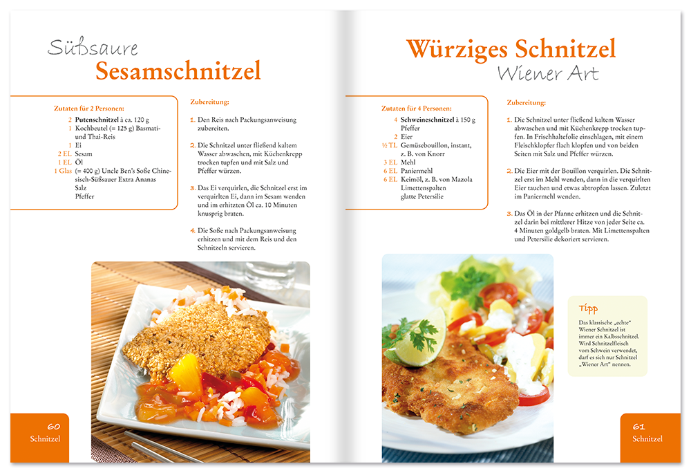 Saftige Steaks & knusprige Schnitzel