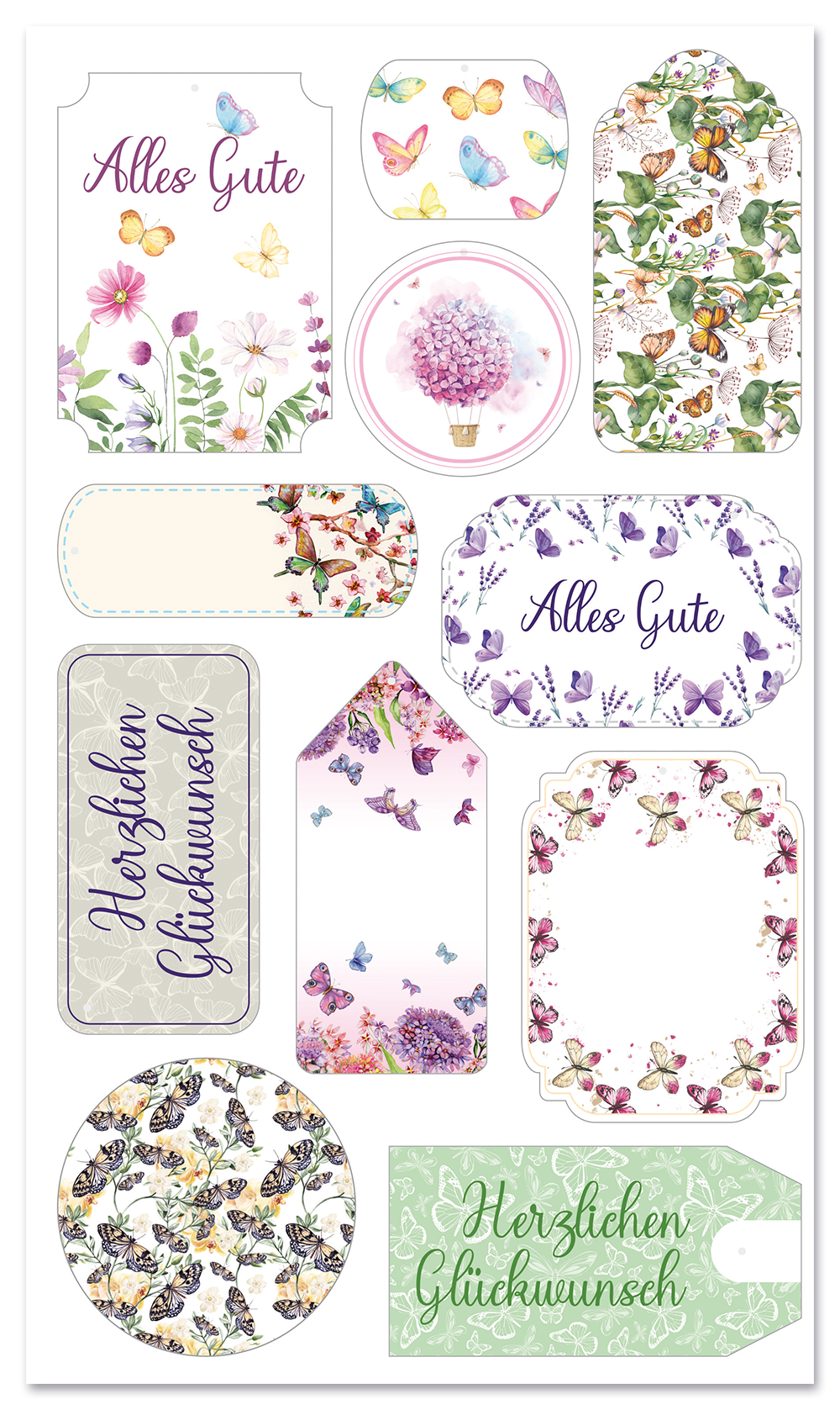 Schmetterlinge – Geschenkpapier