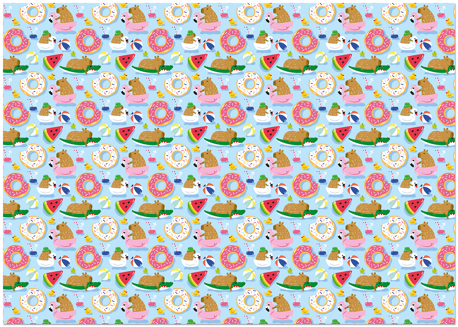 Gute Laune – Geschenkpapier