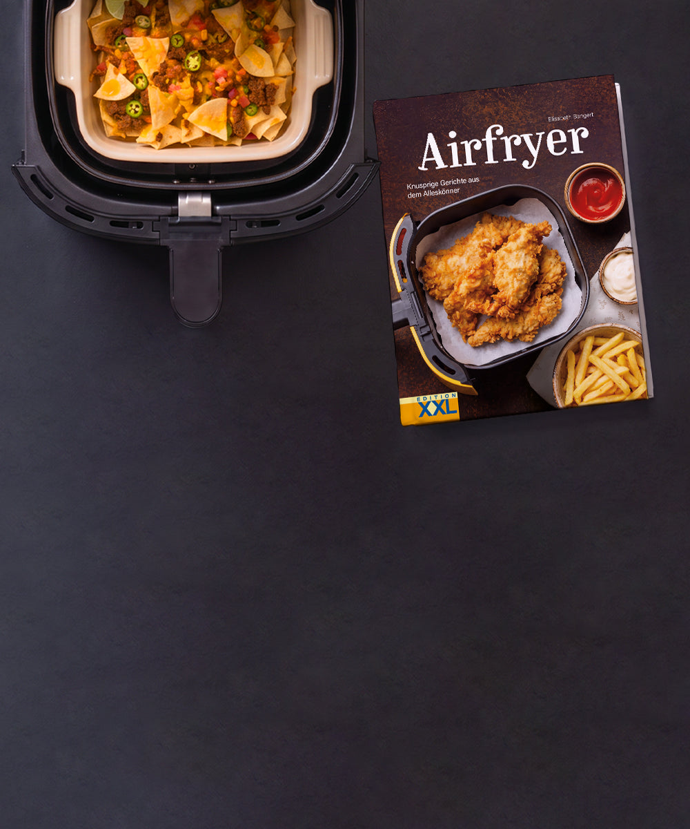 Banner Airfryer Neuheit Buch