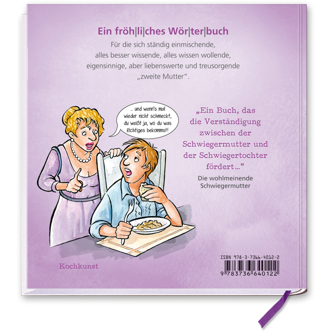 ABC der Schwiegermutter Geschenkbuch Lustiges Geschenkbuch Cover Buch Rueckseite TOMUS Verlag Onlineshop